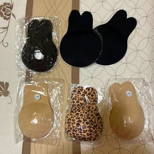 Invisible Push up Adhesive Bras X4  NEW